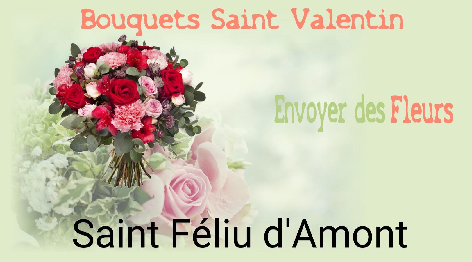 Roses de Saint-Valentin livrées à Saint-Féliu-d'Amont